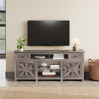 Meuble télé 70 po avec rangement pour téléviseur de 80 po ou moins avec rangement