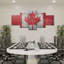 «Canada Flag», reproduction sur toile-1250452935