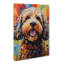 Cockapoo Expressionism - Wrapped Canvas Print-172005673