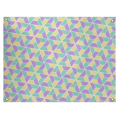 Tapisserie «Avicia Trapezoids» par Katelyn Elizabeth