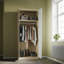 Shelissa 2 Door Manufactured Wood Wardrobe-747756928