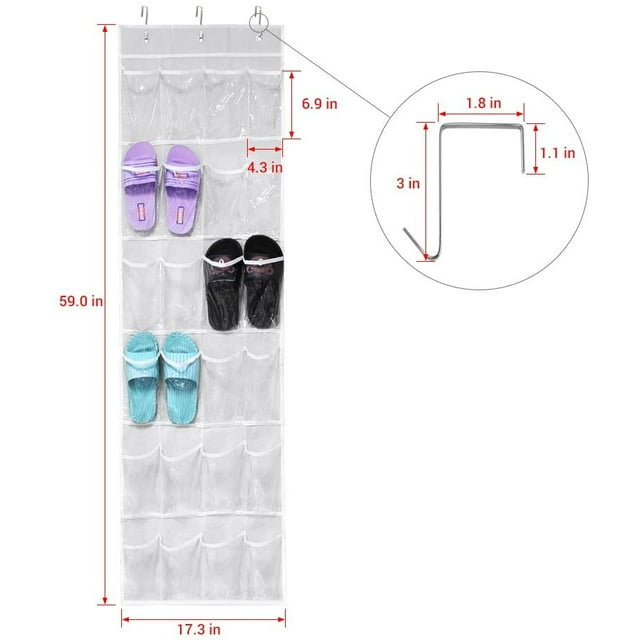 Vikki Farbic Overdoor Organizer