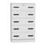Commode 5 tiroirs en bois avec serrure Basurto-678582017