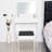 Ensemble coiffeuse avec miroir Westerfield