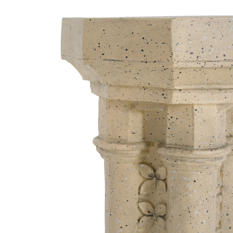 Edison Magnesium Oxide Pedestal Plant Stand