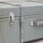 Texture Wheeled Trunk Footlocker with Storage-88967486