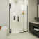 DreamLine Ascend 56-57 in. W x 72 in. H Frameless Pivot Shower Door