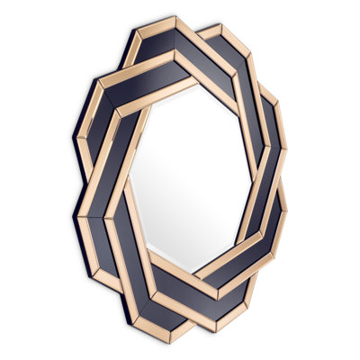 Miroir décoratif biseauté Mulini