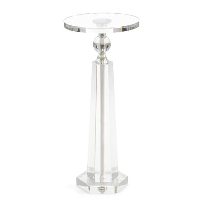 Faceted Crystal Martini Table