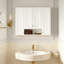 Armoire de salle de bain moderne avec 5 tablettes réglables