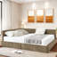 Lit tapissier avec 2 tiroirs Torres-1573805403