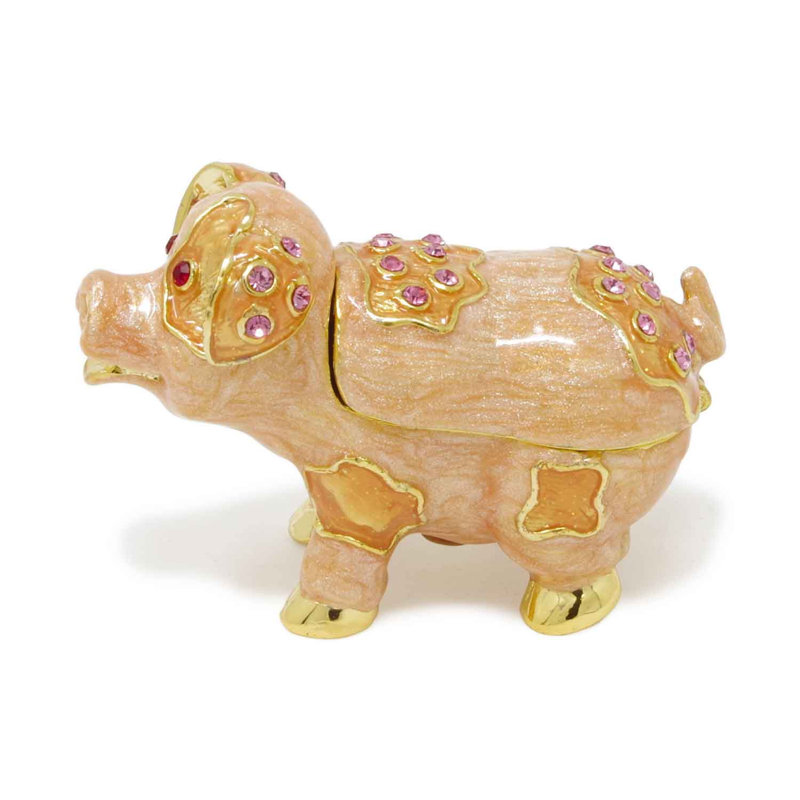 Boîte à bijoux cochon