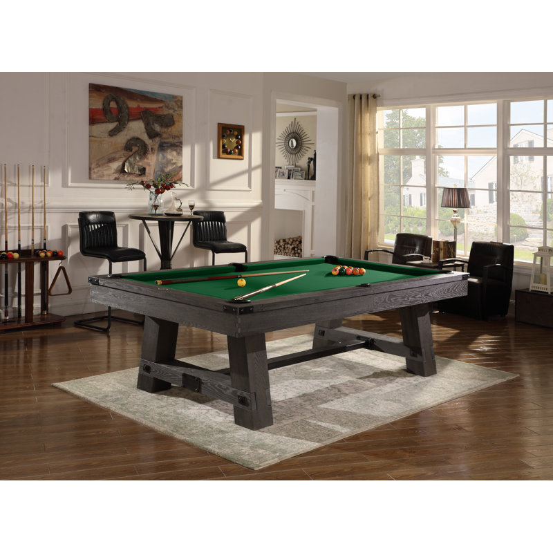 Table de billard en ardoise Playcraft Yukon avec installation professionnelle incluse, H 33 po x l 51 po x L 89 po