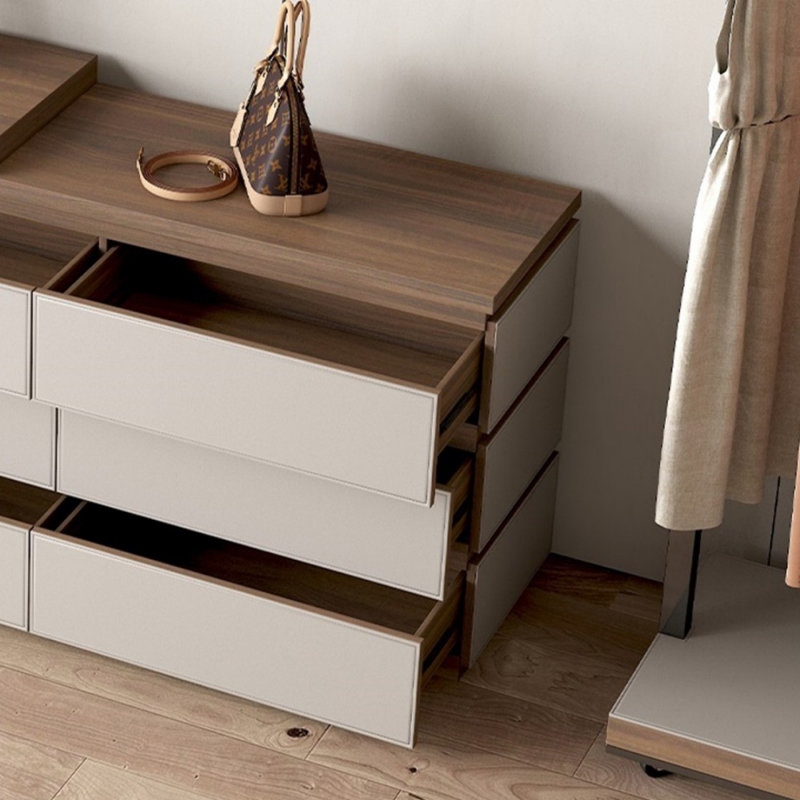 Makeup Vanity with Light mirror,6 drawers