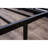 Black Steel Modern Queen Platform Bed Foundation, Heavy - Duty Frame, Clean Lines, Under Storage Feature Build, Simple Look,-1722935198