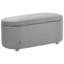 Fabric Upholstered Storage Bench-1103472722