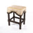 Kamena Upholstered Faux Leather Counter Stool with Solid Wood Frame-33866771-49629079