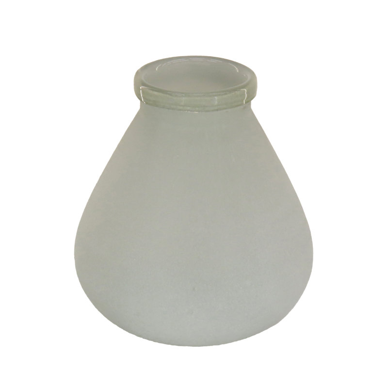 Vase 13 "HGTV Home Collection, blanc, Blanc, 9 po x 10 po x 10 po
