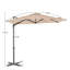 Parasol de patio 10 'Cantilever-131573134