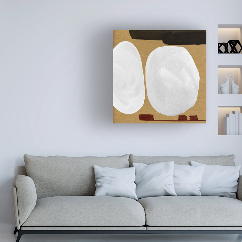 Œuvre sur toile «bol hologué danois», H 14 po x l 14 po