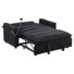 Modern 3-in-1 Convertible Sleeper Sofa Bed With Phone Holder And Cup Holders