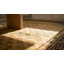 Antique Ningxia Hallway Runner Silk Gold Rug