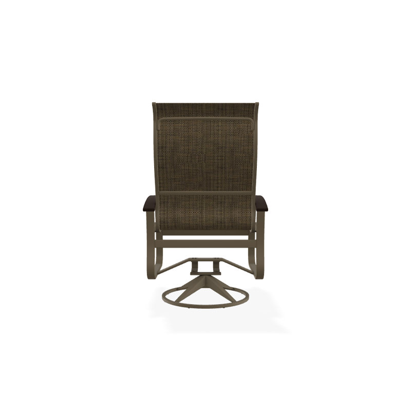 Chaise berçante Askar, Beacon taupe Sunbrella®, Kona P10, Bois de plage texturé
