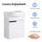 Wall Mounted Bathroom Vanity With Ceramic Sink And Soft Close Door-356867862