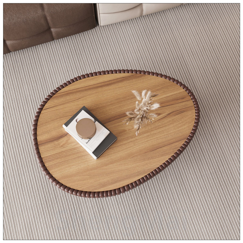 Table basse Goose, Brun / brun foncé