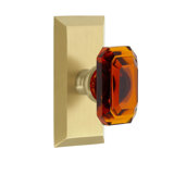 Grandeur Concealed Screw Mechanism Geometric Knob with Rectangle Rosette