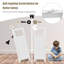 Armoire de salle de bain autoportante l 18 po x H 33 po x p 12 po Padro
