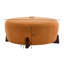 Repose-pieds rond orange citrouille Modish-1200040110-1200040109