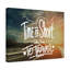 Time Is Short 1 Piece Wrapped Canvas Wall Art-2020201190