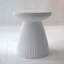 Table d'appoint ronde multifonctionnelle pour patio - Support / table de chevet / table d'appoint d'intérieur / extérieur