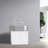 White Minimalist Rectangular Aquarium Tank