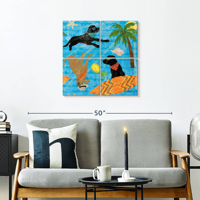 Brampt Good Vibes Pattern I, 26" H x 26" W
