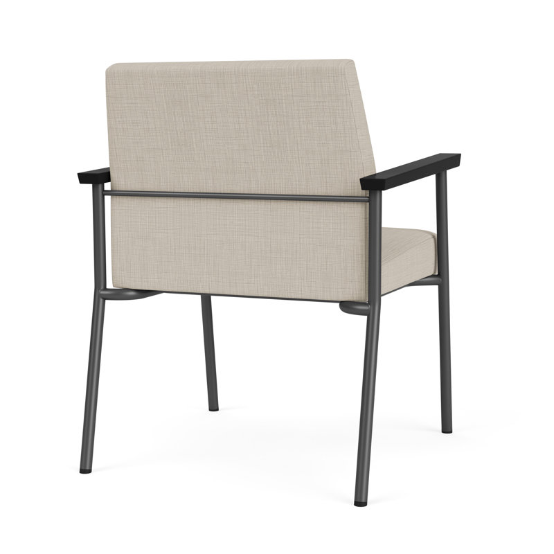 Lesro Chaise d'invité Mystic, Plot Line neutre, Gris anthracite