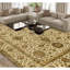 High-Quality Hand-Knotted Cream Area Rug