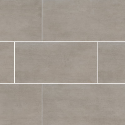 Jamboree 12 in. x 24 in. Matte Ceramic Concrete Look Floor and Wall Tile