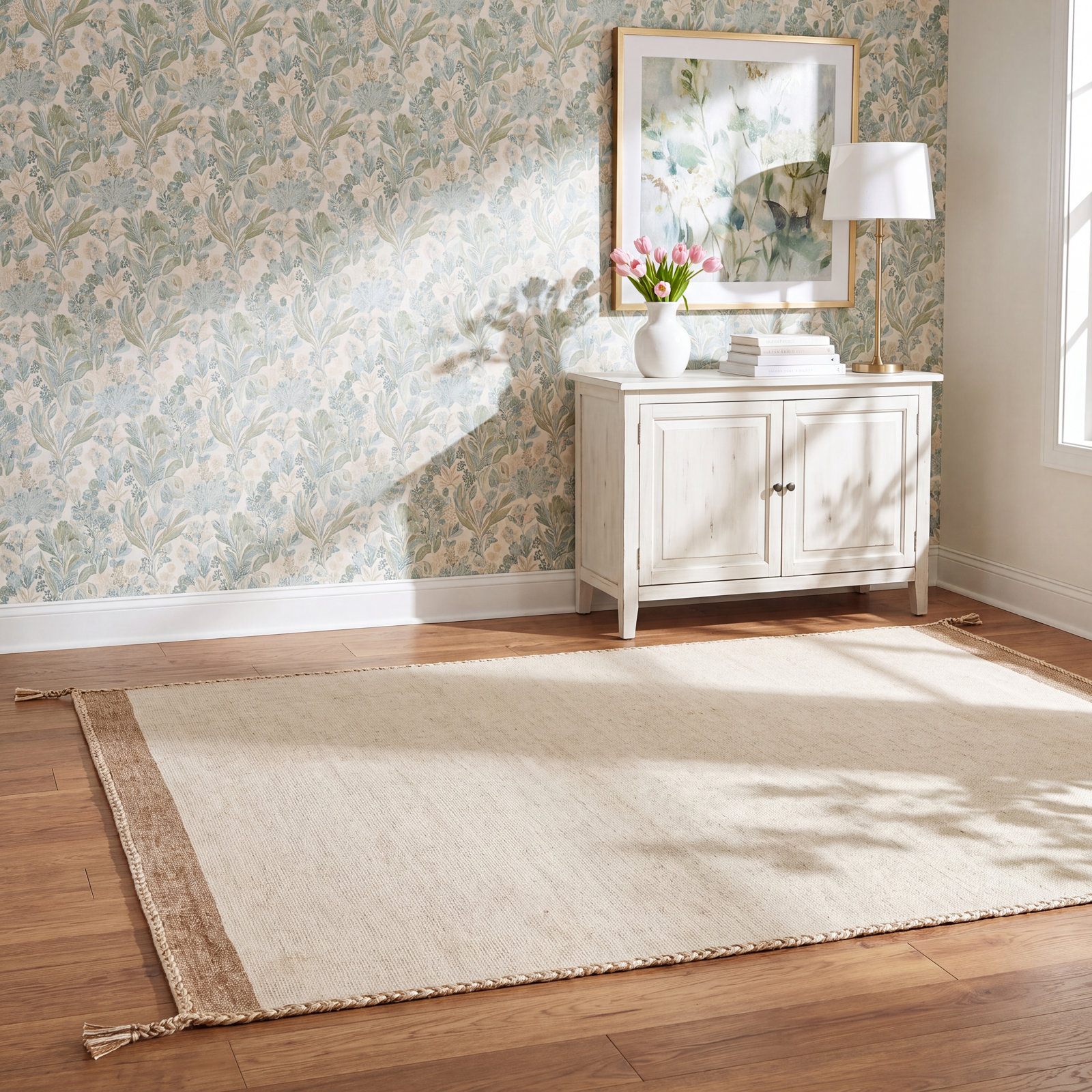 Nabila Hand-Woven Rug, Rectangle 6' x 9'