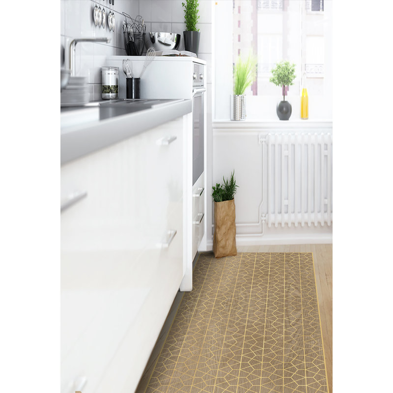 Avilee Geometric Indoor / Outdoor Area Rug, Runner 80 x 300cm