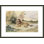 «A Lion in the Desert» par Eugène Delacroix, impression giclée sur cadre
