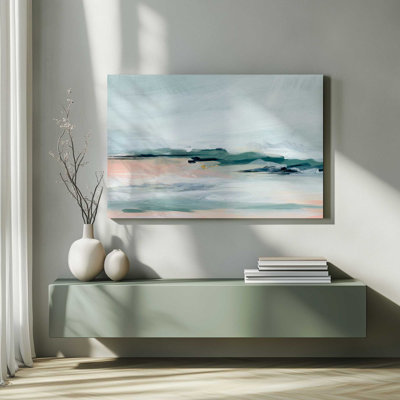 Serene Currents II Wrapped Canvas