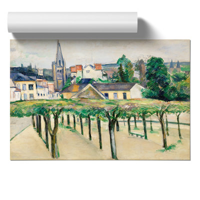 Village Square by Paul Cezanne - 1 Piece Painting