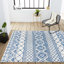 Tapis crème / bleu Tybalt-1535931022