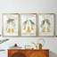 Christmas Holiday Art CECXIV - Impression sur mesure encadrée de qualité supérieure - 3 pièces-412016720-412016726
