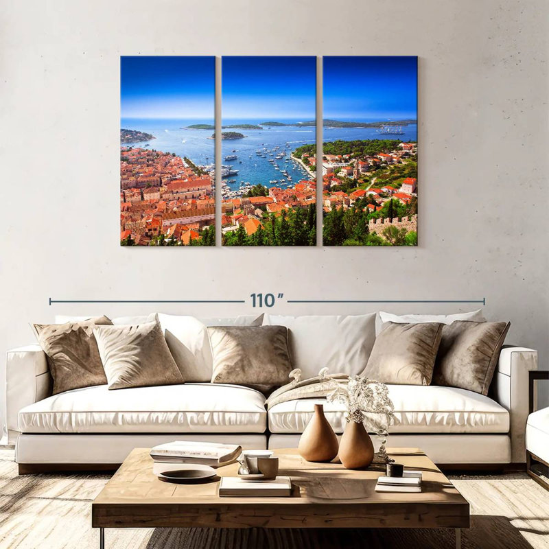 Gillard Hvar In Croatia, 48" H x 74" W