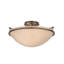 Simple Lines Bowl Semi Flush Mount-1961141923-1961141925-1961141971