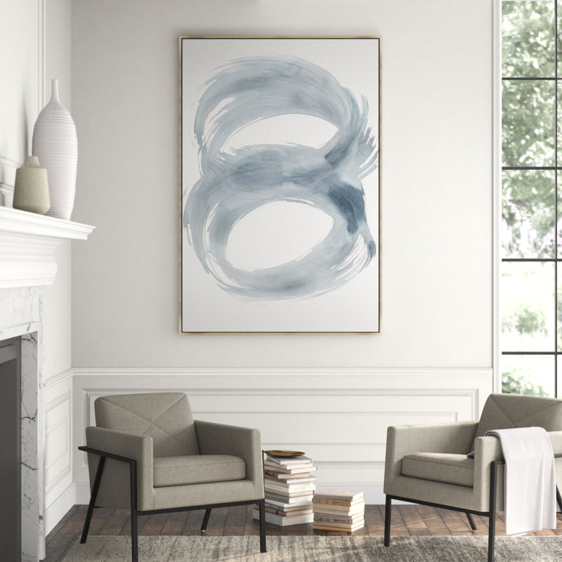 Esoteric III Painting by Jacob Lincoln, Glass Coat, 61.5" H x 41.5" W x 1.5" D