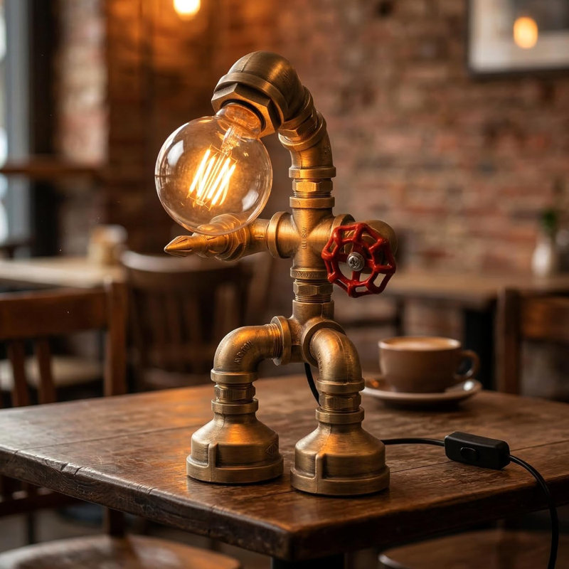 Metal Desk Lamp, No
